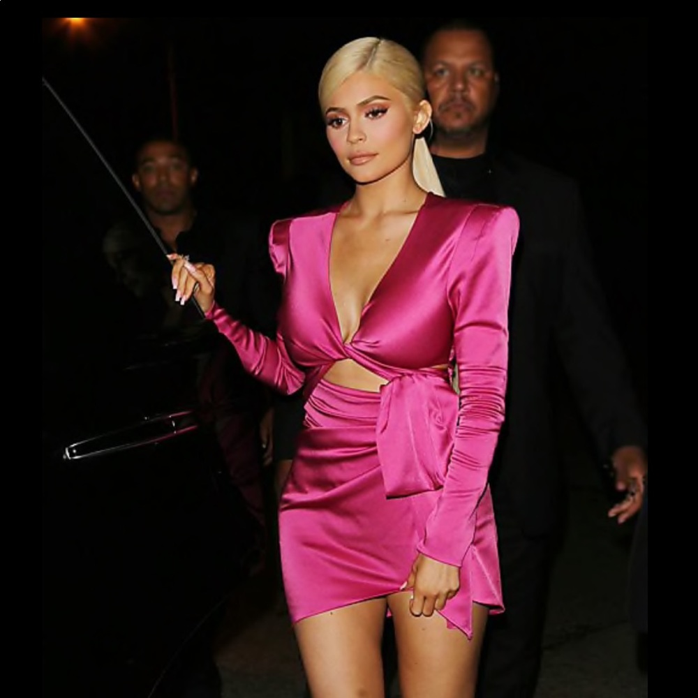 Pretty Little Thing Hot Pink Skirt Set - Picture 1 of 7